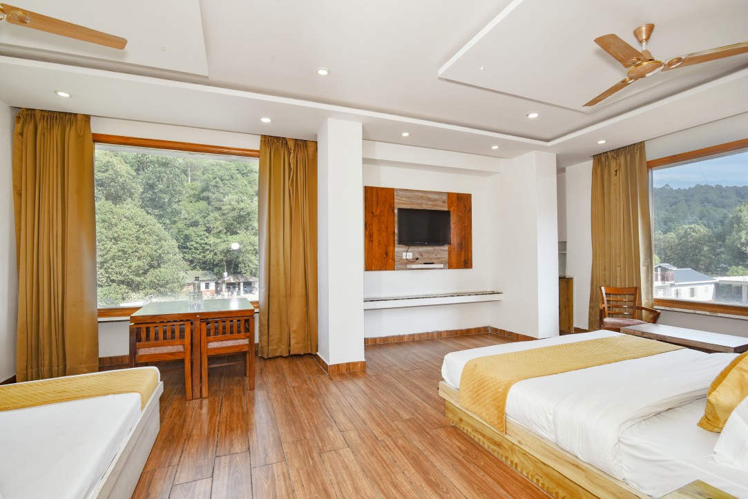 Family Suite — interconnected rooms at Hotel Mist Wood Dalhousie