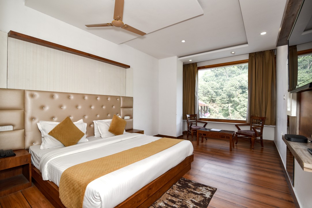 Super Deluxe Room with Valley View — Hotel Mist Wood Dalhousie