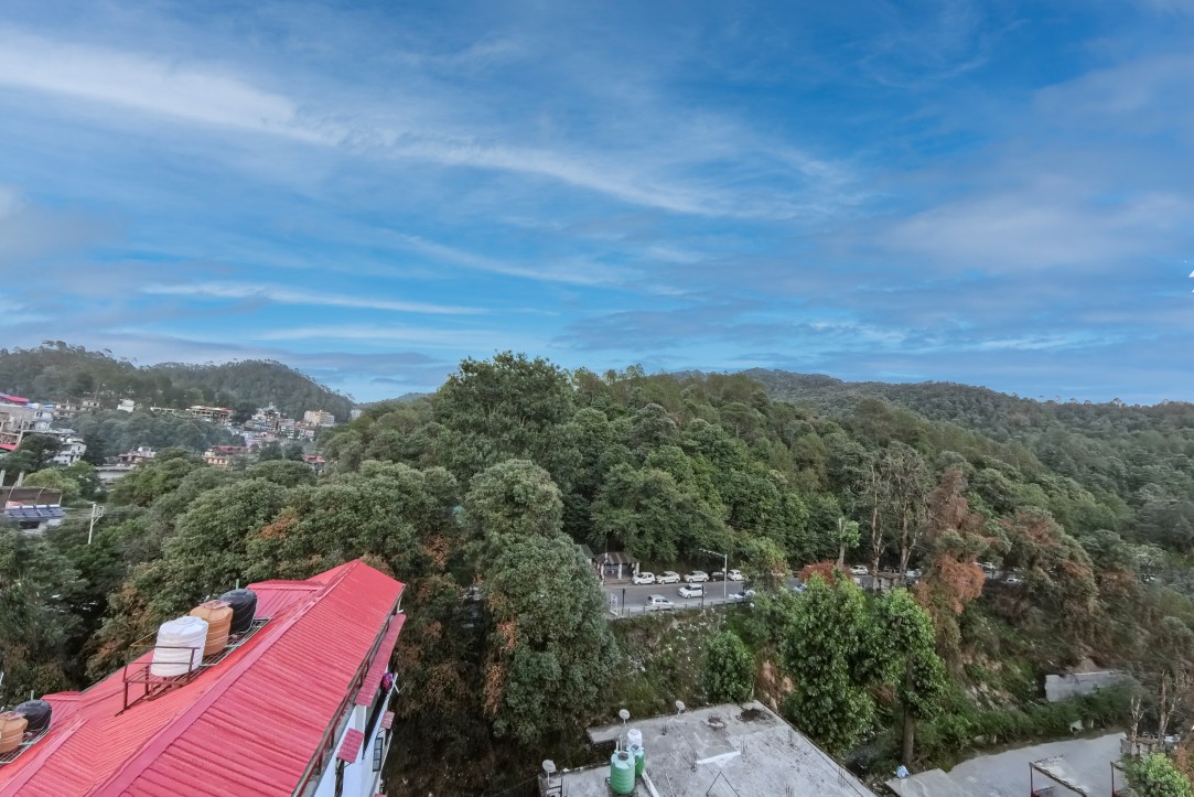 Hotel Mist Wood Dalhousie — garden and mountain views